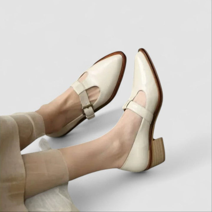 Faith | Classic Pointed T-Bar Mary Jane Shoes