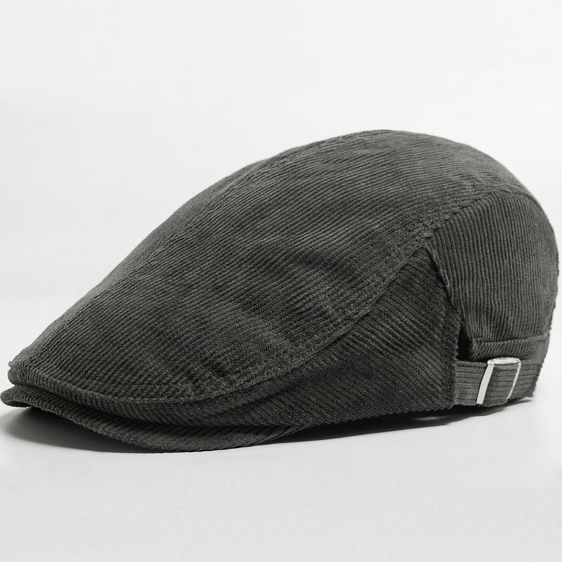 William | Classic Corduroy Flat Cap