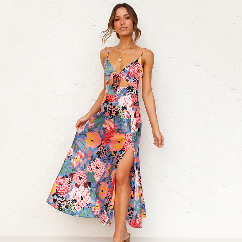 Faith | Stylish Sleeveless Printed Maxi Dress