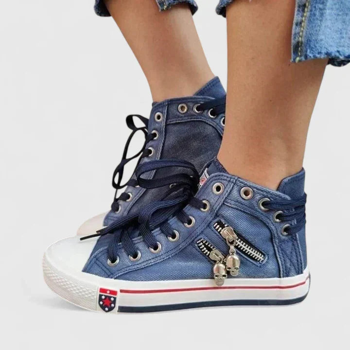 Karen | Stylish Orthopedic Zippered Shoes