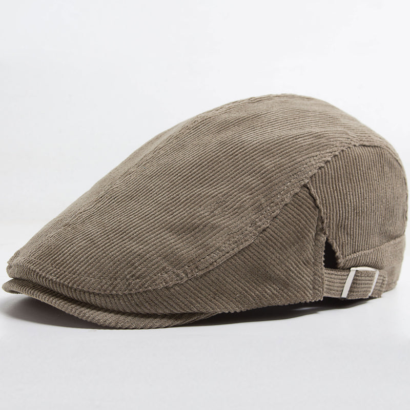 William | Classic Corduroy Flat Cap