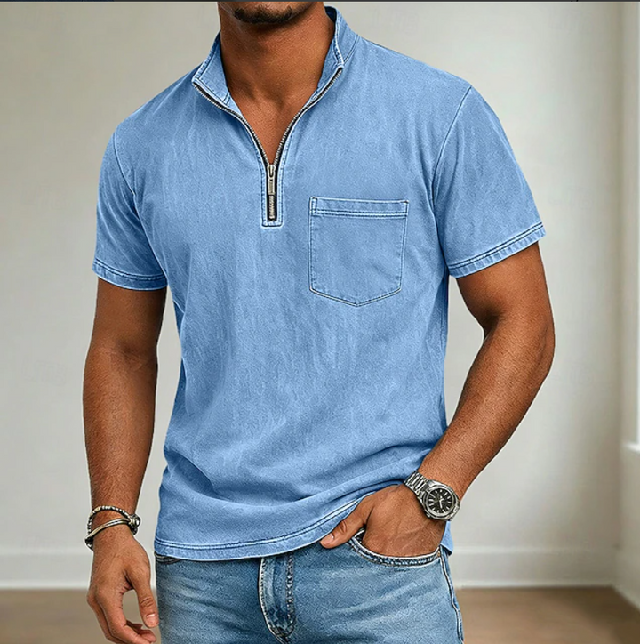 Arnel | Stylish Zipper Collar Shirt