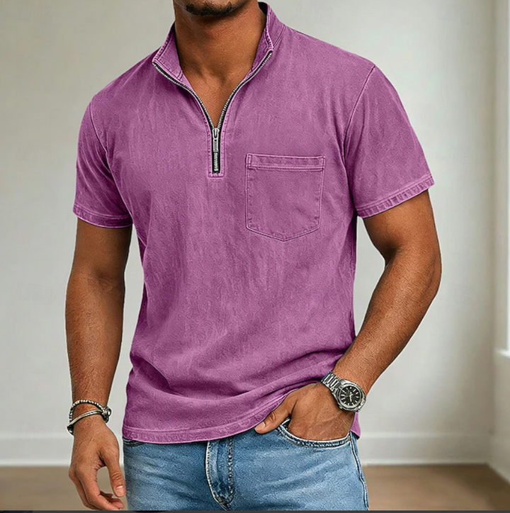 Arnel | Stylish Zipper Collar Shirt