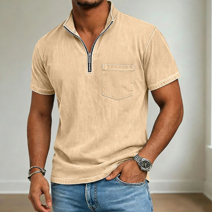 Arnel | Stylish Zipper Collar Shirt