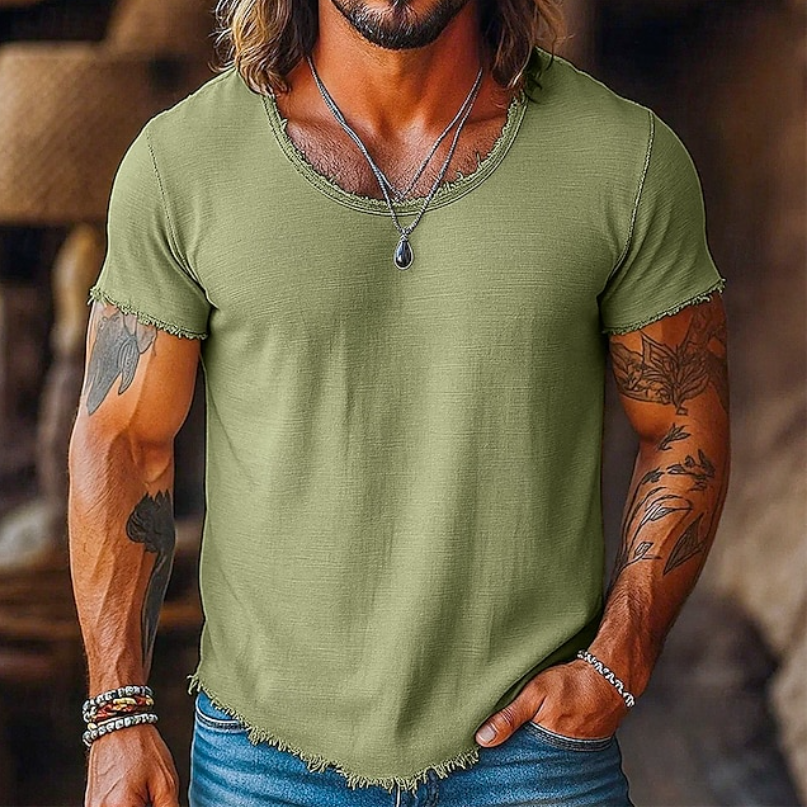 Byron | Stylish Crew Neck Summer Shirt