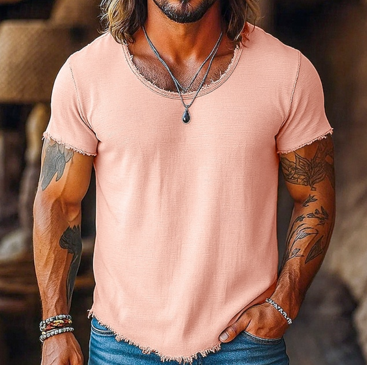 Byron | Stylish Crew Neck Summer Shirt