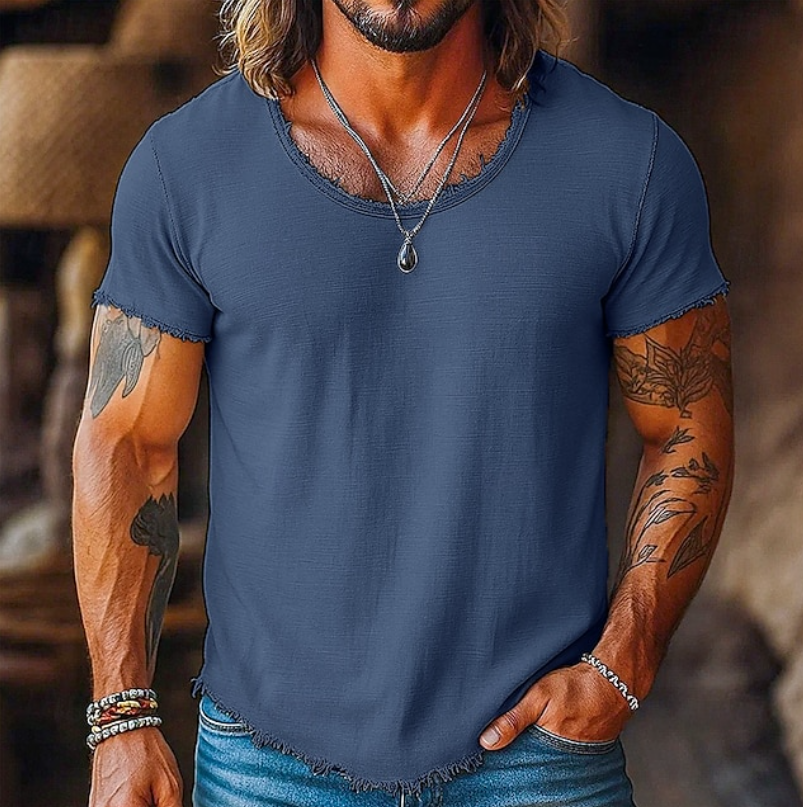 Byron | Stylish Crew Neck Summer Shirt