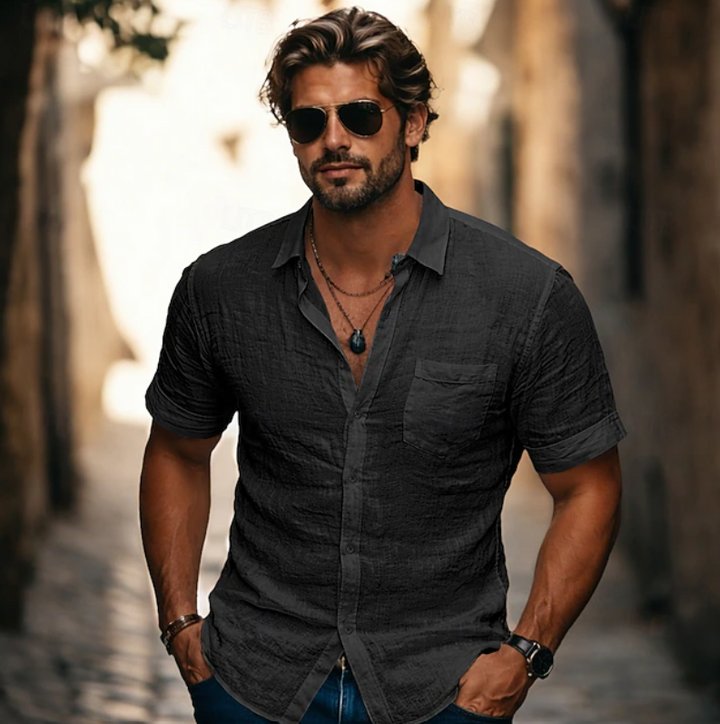 Adrian | Everyday Casual Short Sleeve Shirt