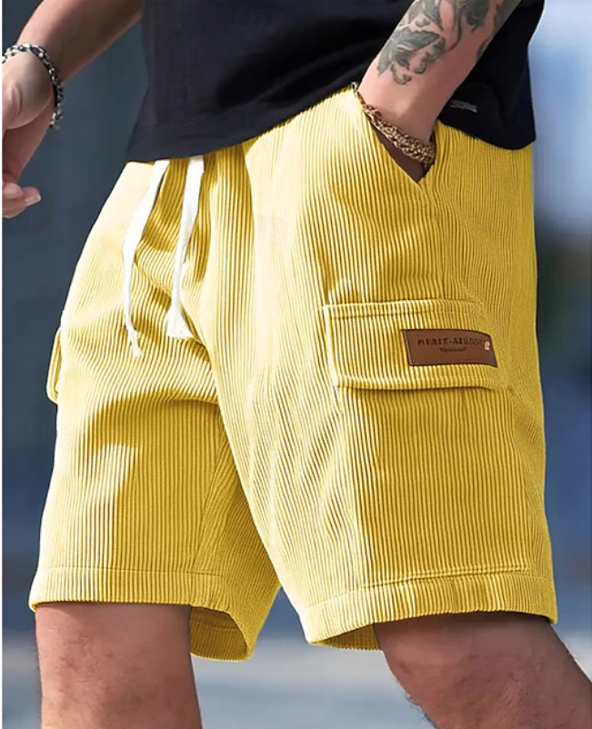 Louie | Casual Utility Drawstring Shorts