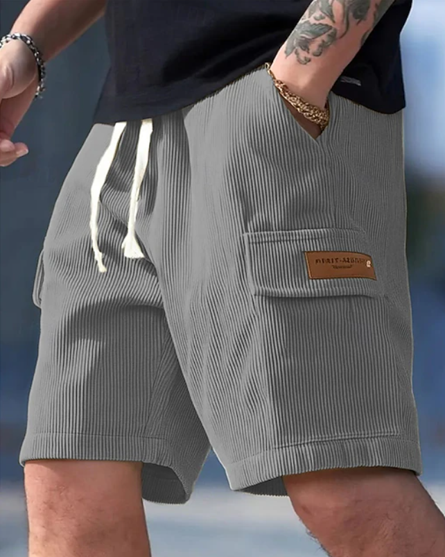 Louie | Casual Utility Drawstring Shorts