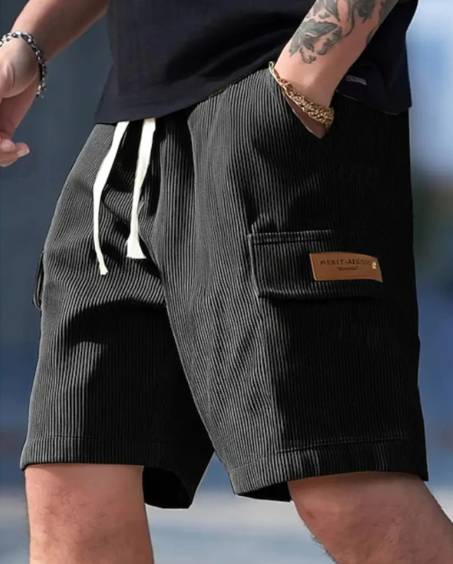 Louie | Casual Utility Drawstring Shorts