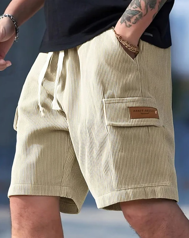 Louie | Casual Utility Drawstring Shorts