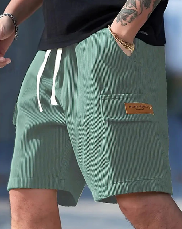 Louie | Casual Utility Drawstring Shorts