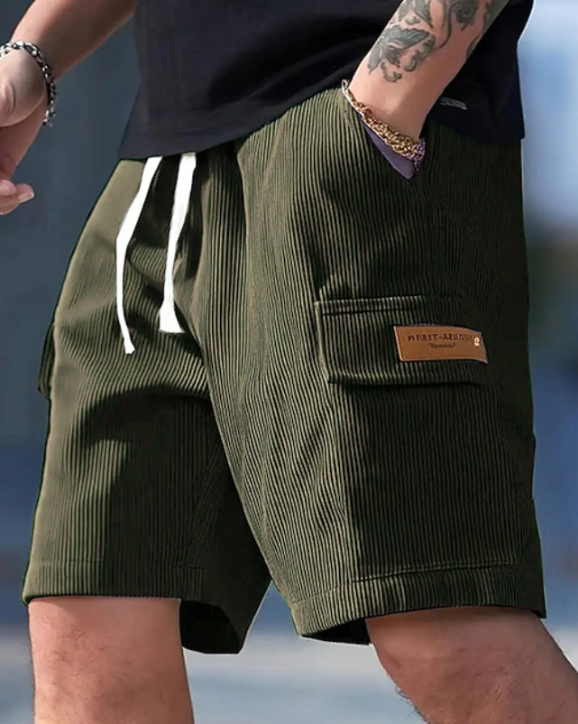 Louie | Casual Utility Drawstring Shorts