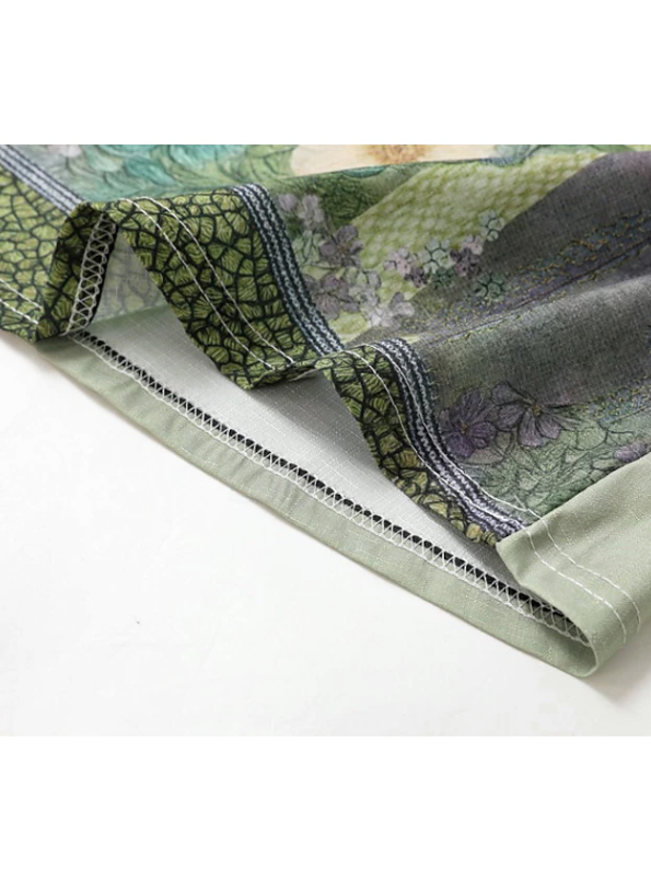 Seraphina | Boho Floral Long Sleeve Blouse
