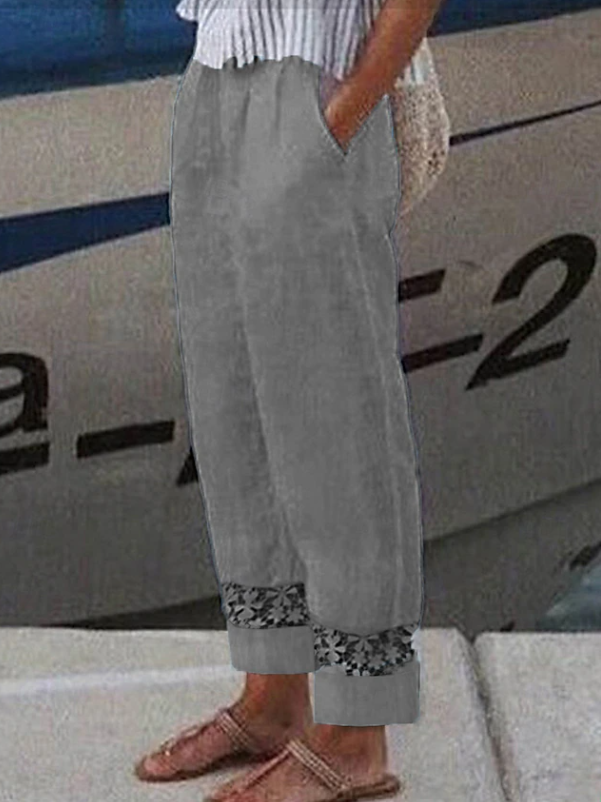 Marlowe | Relaxed Cropped Everyday Trousers