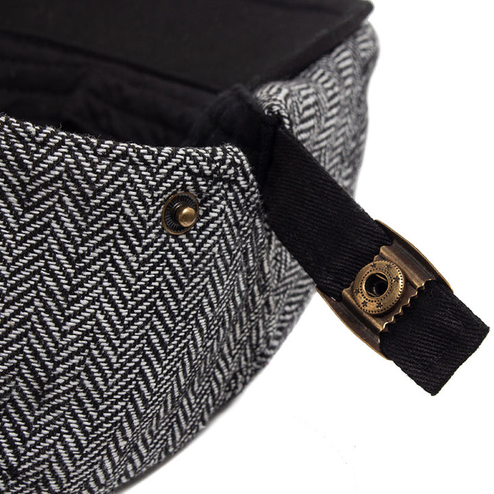 Zandro | Classic Textured Flat Cap