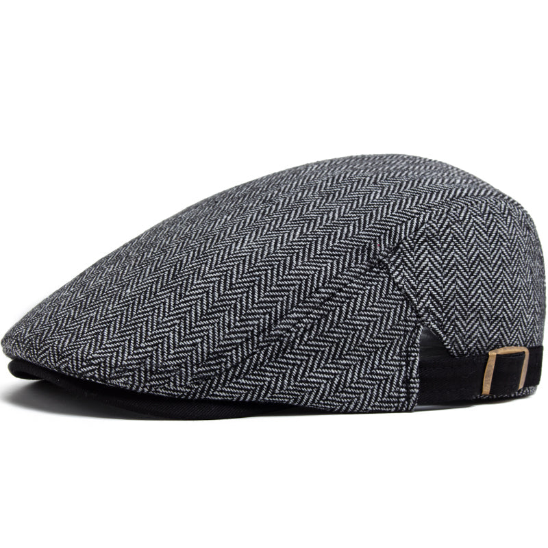 Zandro | Classic Textured Flat Cap