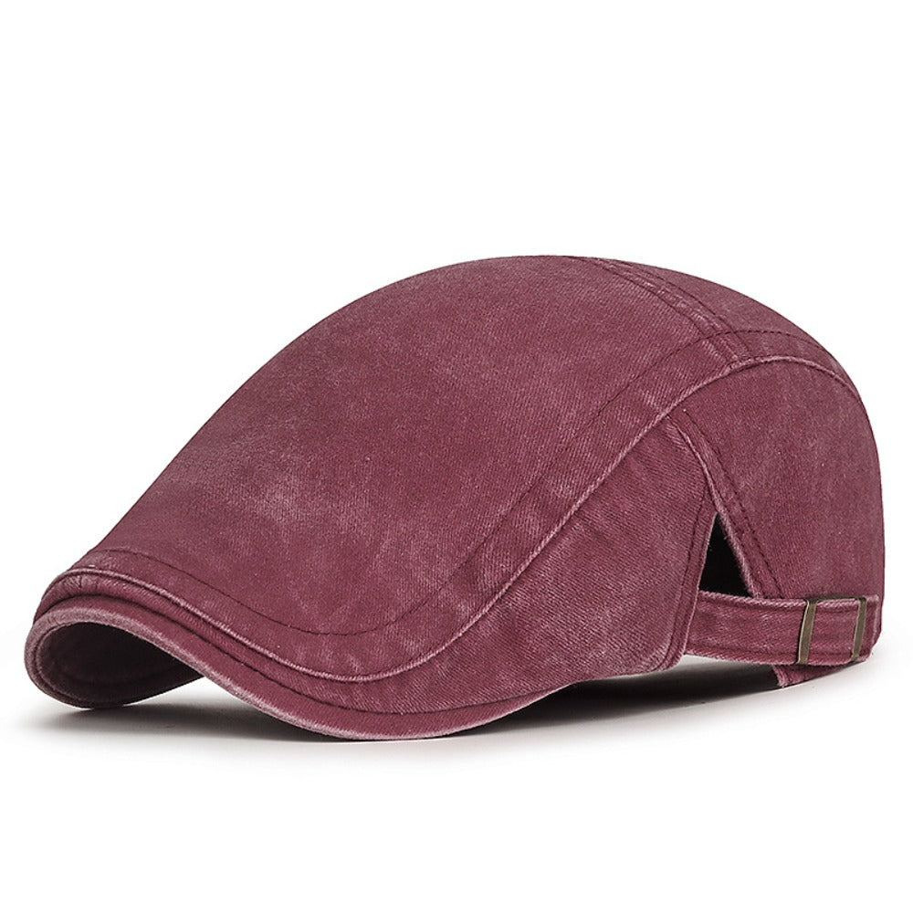 George | Classic Washed Flat Cap