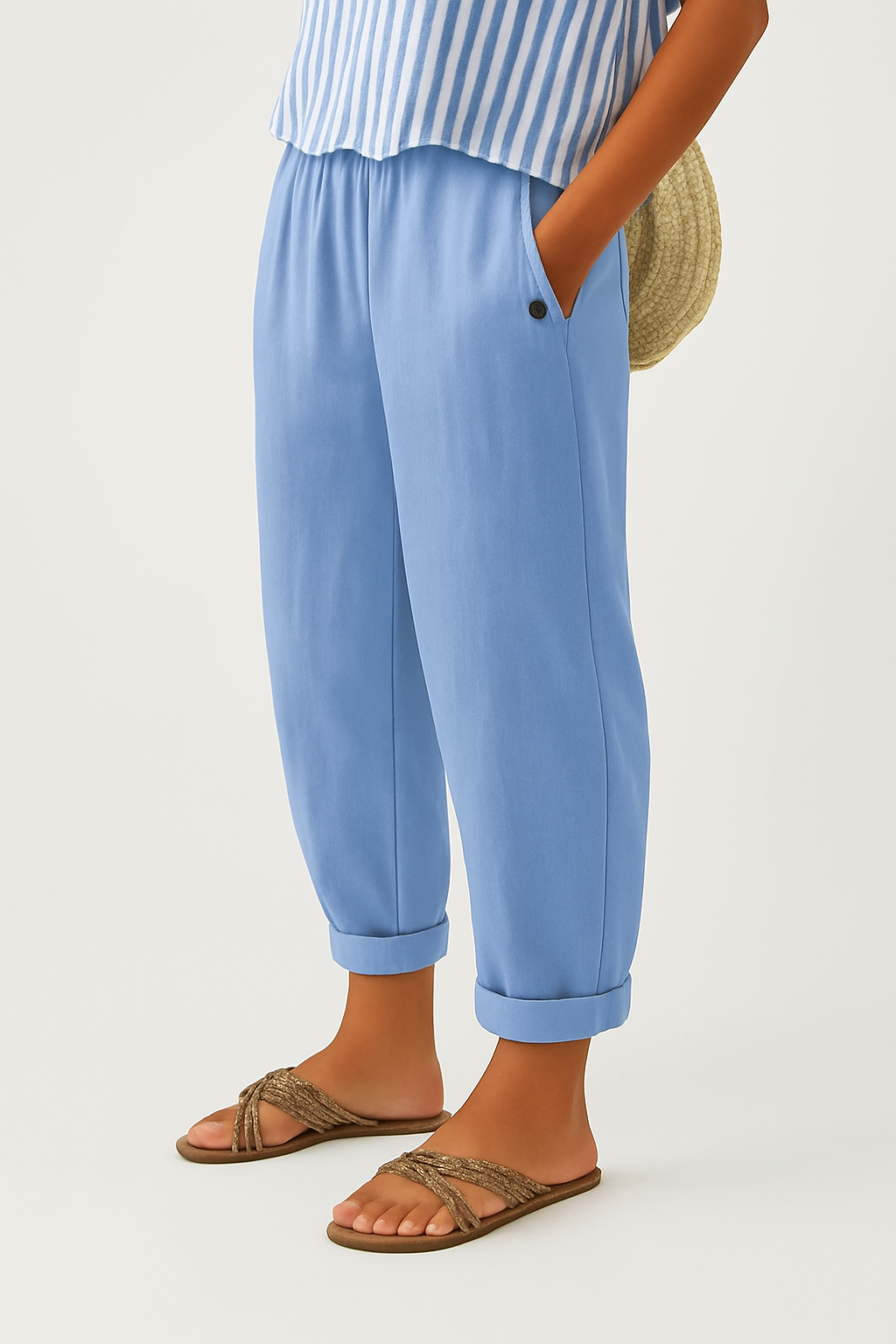 Cerys | Timeless Plain Everyday Trousers