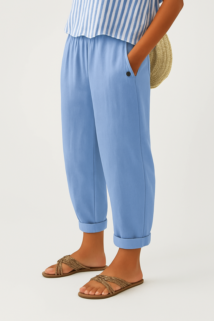 Cerys | Timeless Plain Everyday Trousers