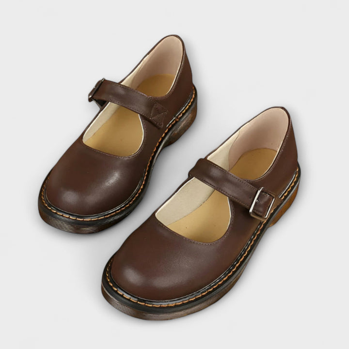 Matilda | Classic Buckle Mary Jane Shoes