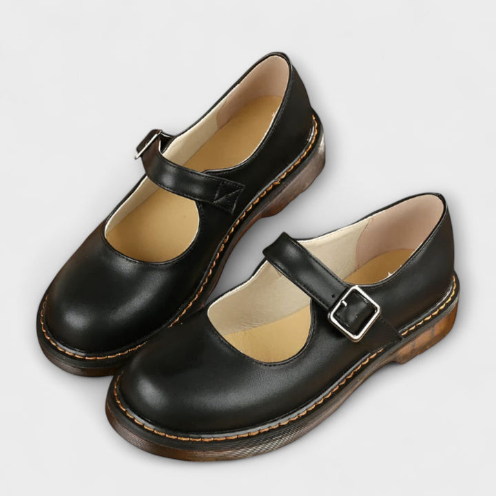 Matilda | Classic Buckle Mary Jane Shoes