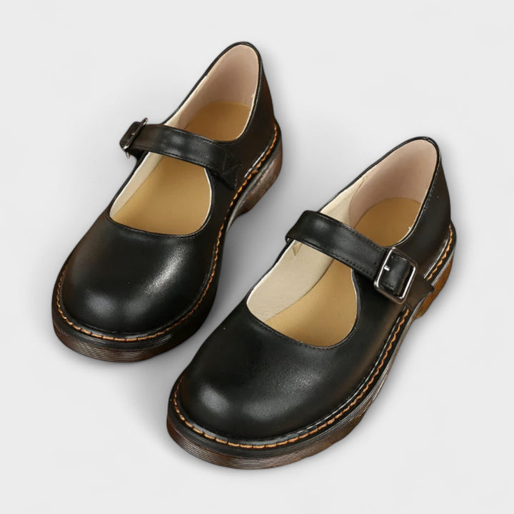 Matilda | Classic Buckle Mary Jane Shoes