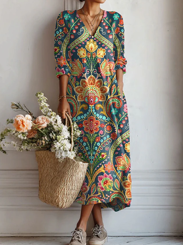 Zephyra | Classic Retro Everyday Comfort Dress