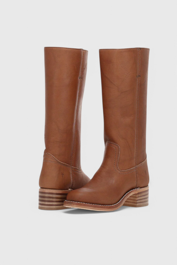 Fenella | Classic Knee-High Heeled Boots