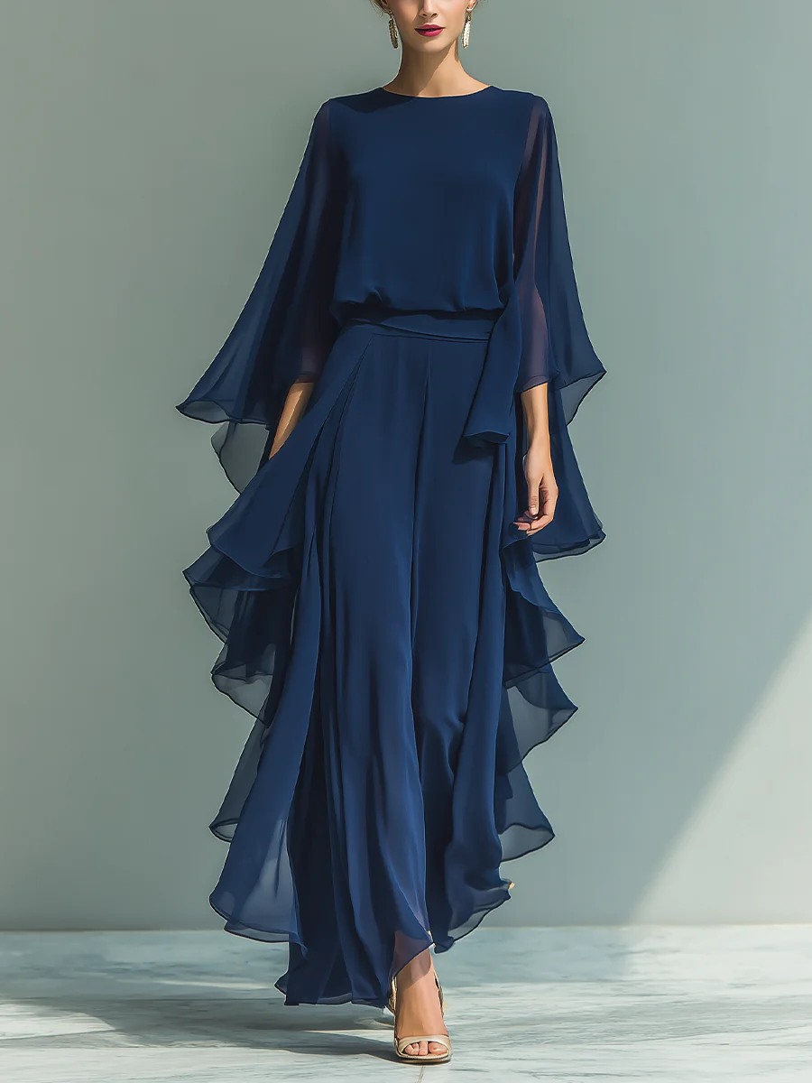 Beatrice | Elegant Chiffon Set