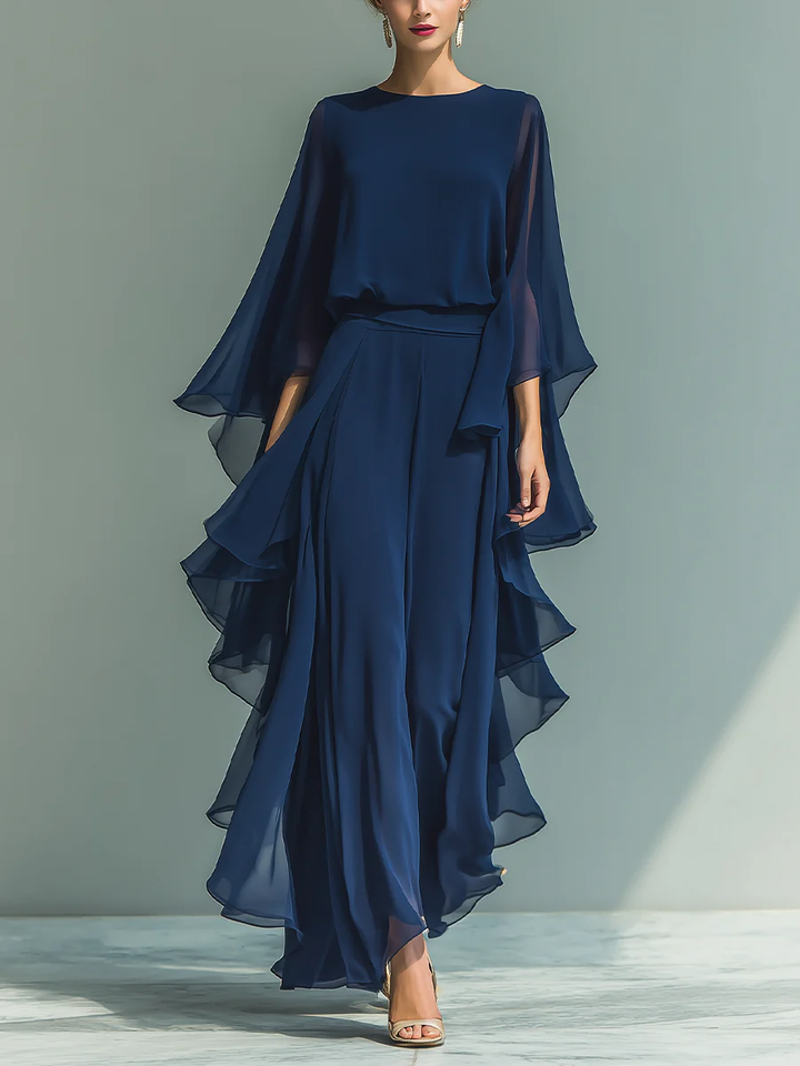 Beatrice | Elegant Chiffon Set