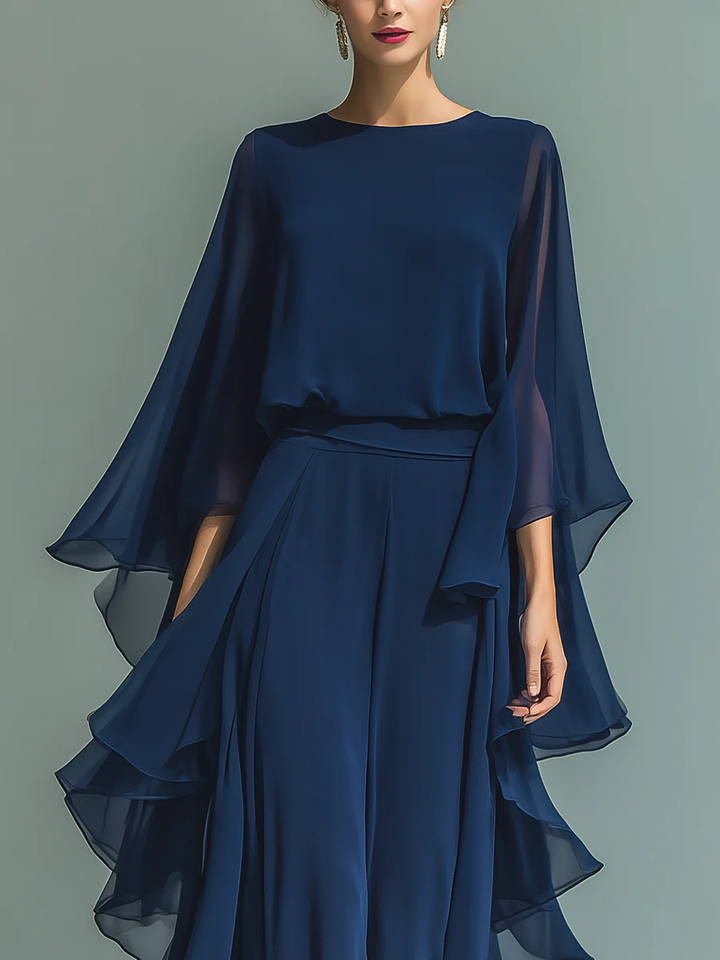 Beatrice | Elegant Chiffon Set