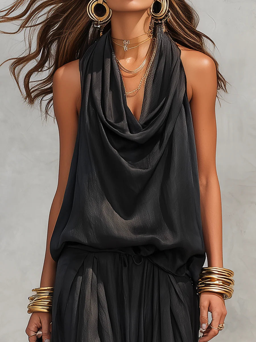 Vivienne | Elegant Draped Set