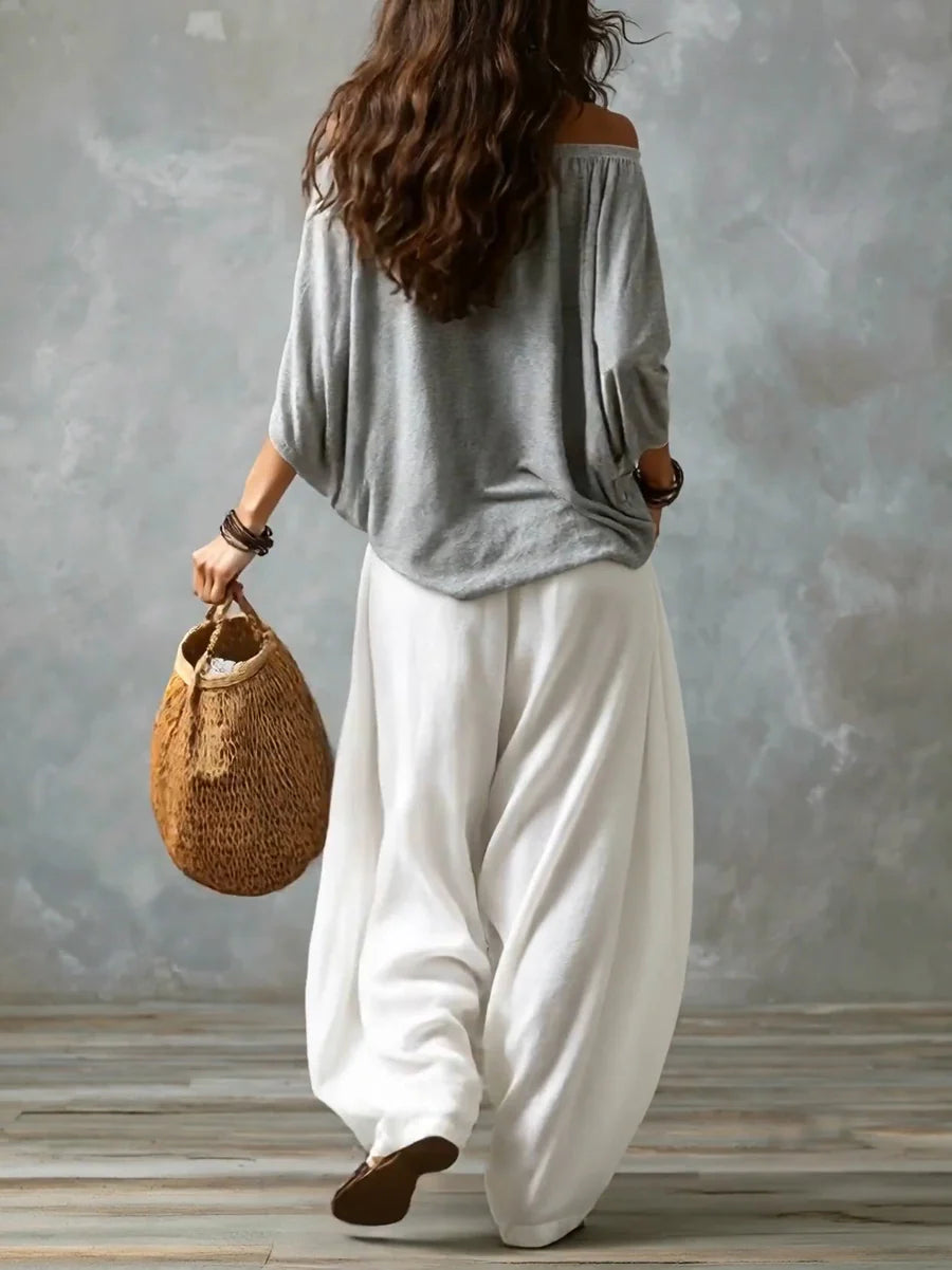 Giselle | Relaxed Off-Shoulder Set