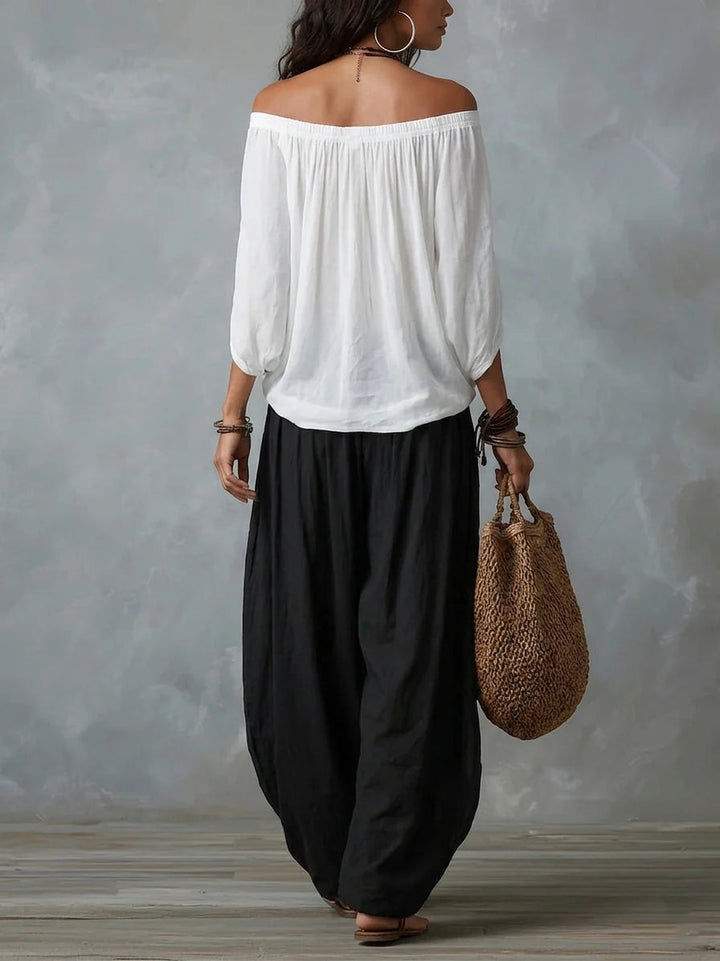 Giselle | Relaxed Off-Shoulder Set