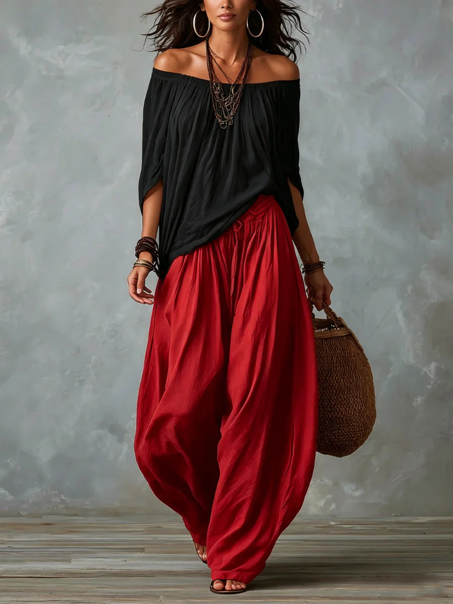 Giselle | Relaxed Off-Shoulder Set