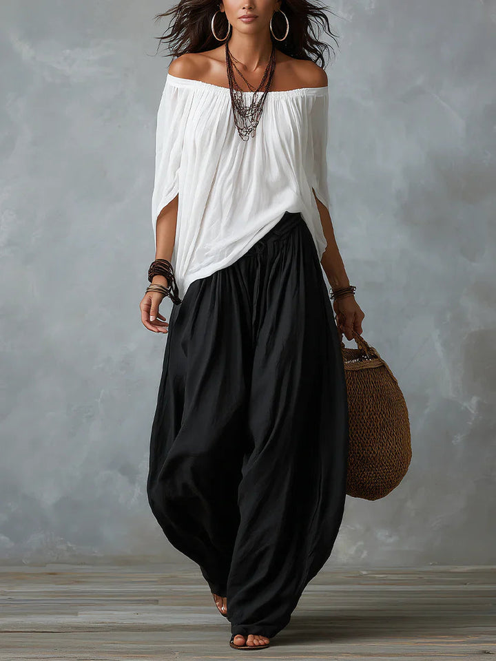 Giselle | Relaxed Off-Shoulder Set