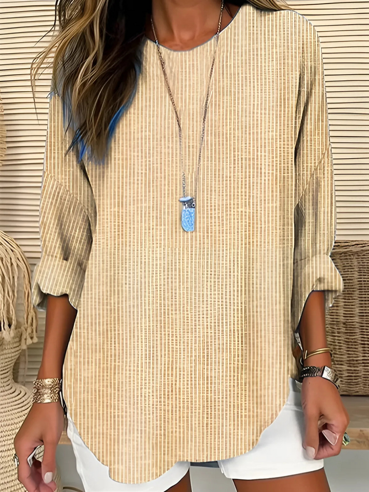 Juliet | Trendy Striped Blouse