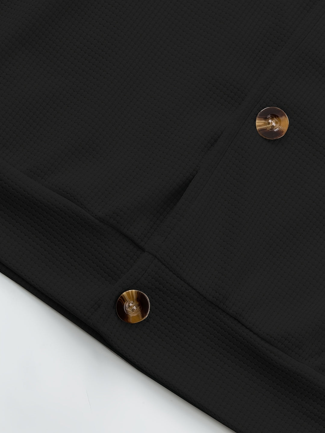 Clifford | Textured Button-Up Overshirt