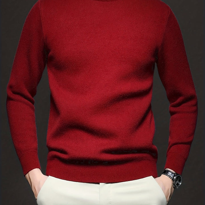 Reuben | Refined Mock-Neck Sweater