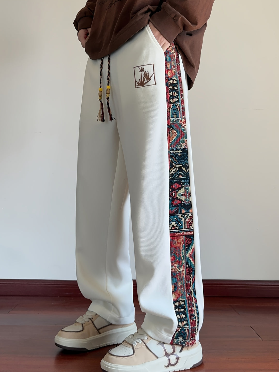Oscar | Wide-Leg Heritage Trousers