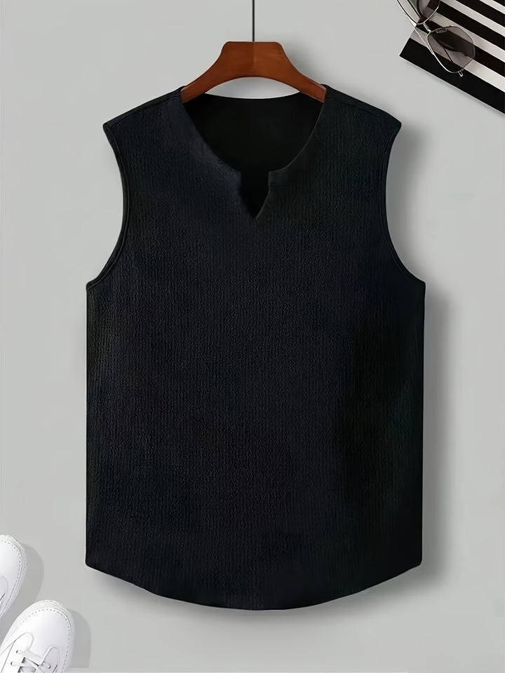 Damon | Relaxed V-Neck Tank Top