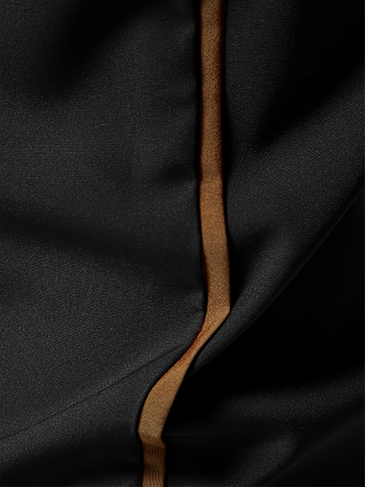 Damon | Contrast-Trim Slim Fit Shirt
