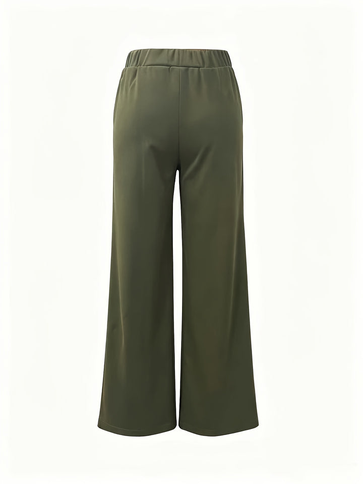 Marlene | High-Waisted Straight-Leg Trousers