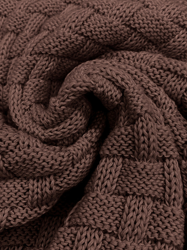 Barrett | Textured Shawl-Collar Jumper