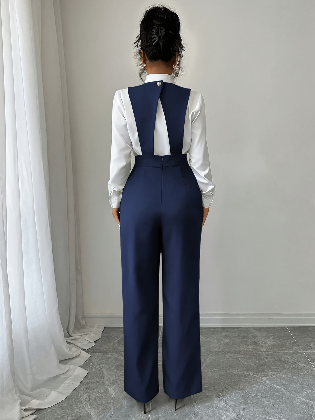 Tamsin | Tailored Wide-Leg Jumpsuit