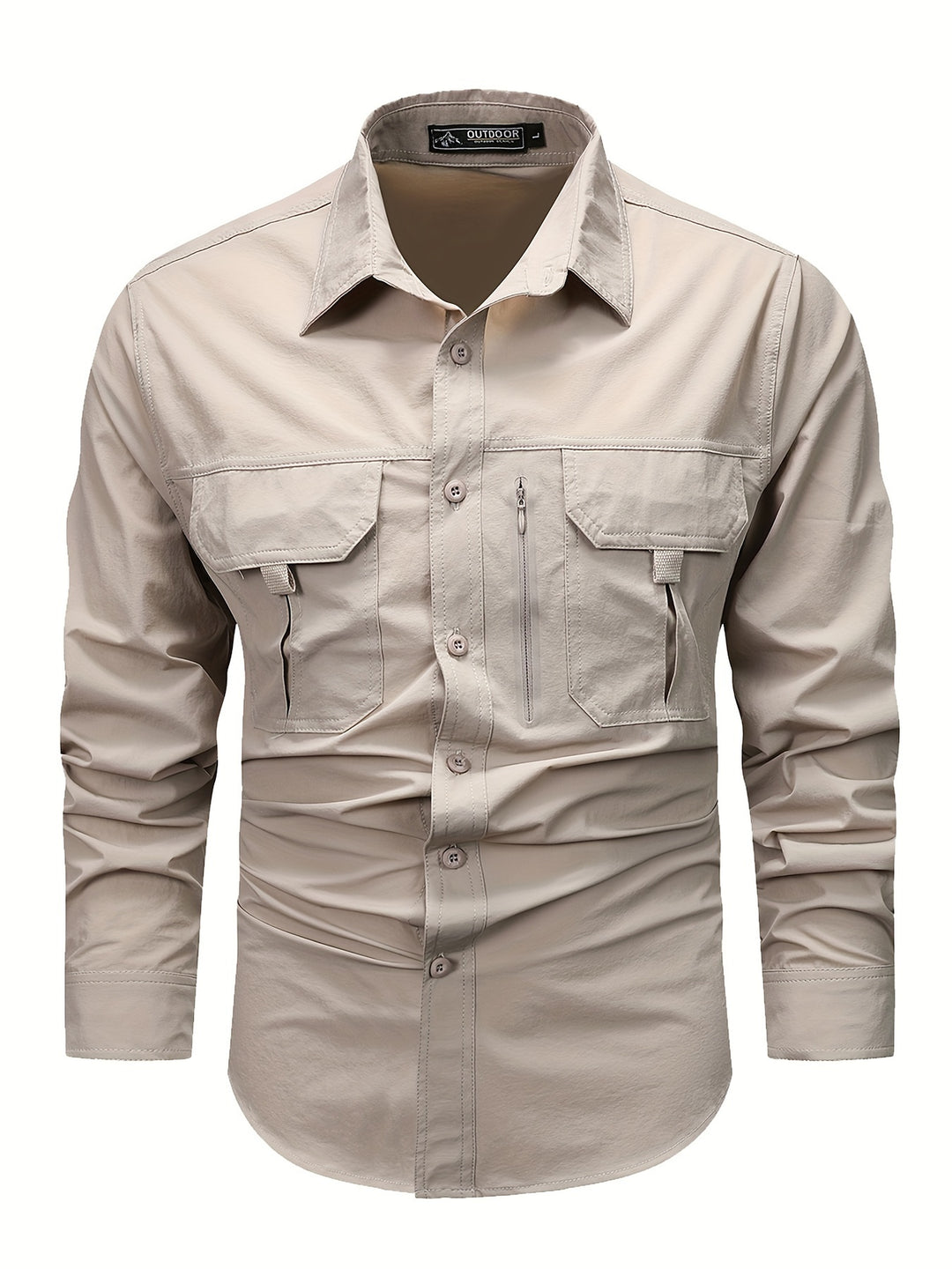 Hollis | Utility Long-Sleeve Cargo Shirt