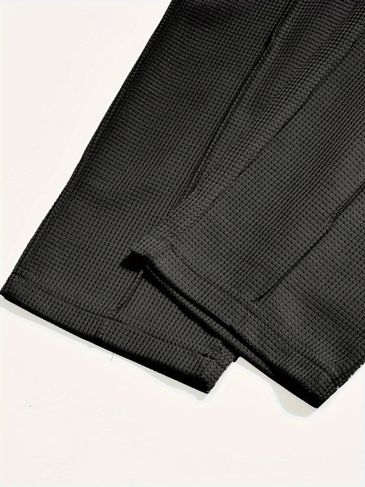 Xavier | Relaxed Waffle-Knit Two-Piece Set