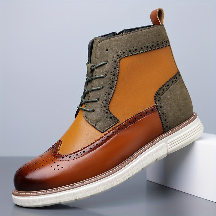 Sullivan | Refined Brogue Ankle Boots